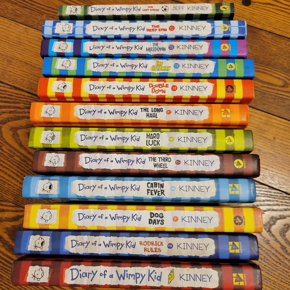 Diary of A Whimpy Kid Hardcover 11 Book Set Excellent Condition